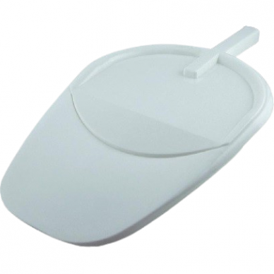 Potty wedge with lid