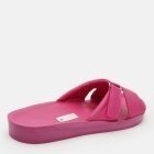 Dr. Luigi leather pink orthopedic slippers for women 4