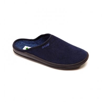 Dr. Luigi blue orthopedic slippers