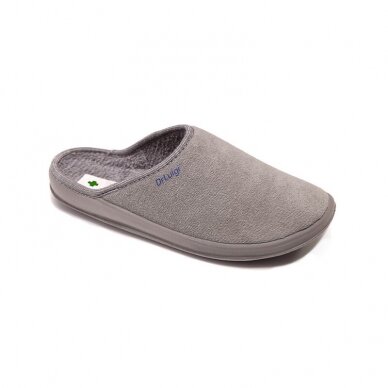 Dr. Luigi grey orthopedic slippers