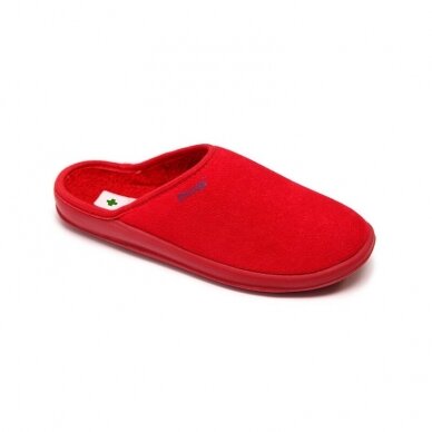 Dr. Luigi red orthopedic slippers 1