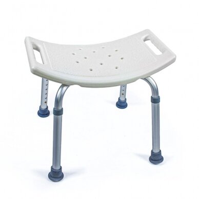 SHOWER CHAIR WITHOUT BACKREST 1