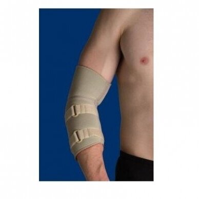 "Tennis elbow" brace with straps