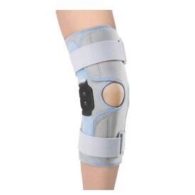 STABILIZING KNEE BRACE WITHOUT REGULATION OF FLEXION MOVEMENT