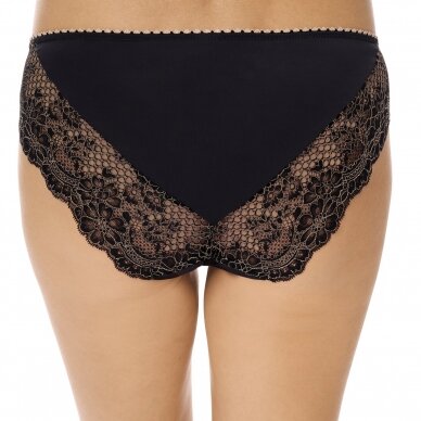 Alina Brief - Black/sand 1