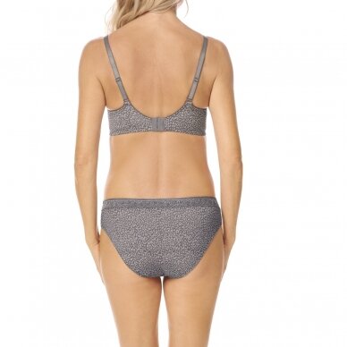 Bliss Panty - Dark grey/light grey 3