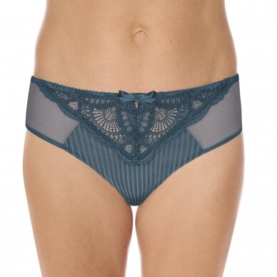 Karolina Brief - Blue teal/sand