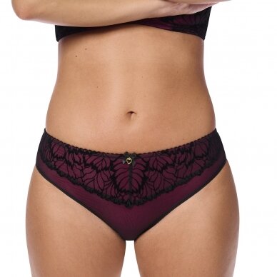 Leonie Brief - black/pink