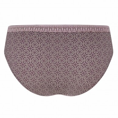 Liz Brief - mauve / multi 3