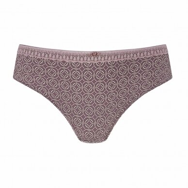 Liz Brief - mauve / multi 2