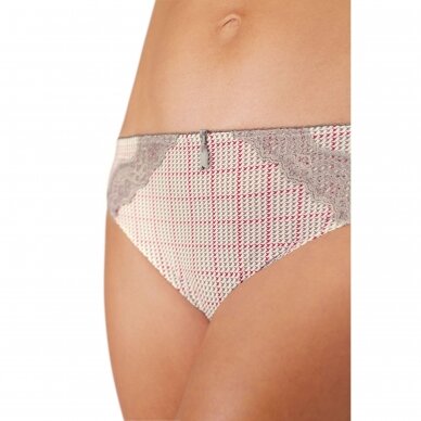 Luna Panty - Grey/Multi