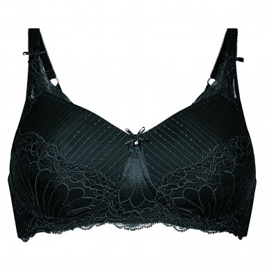 Aurelie Non-wired Bra - Black