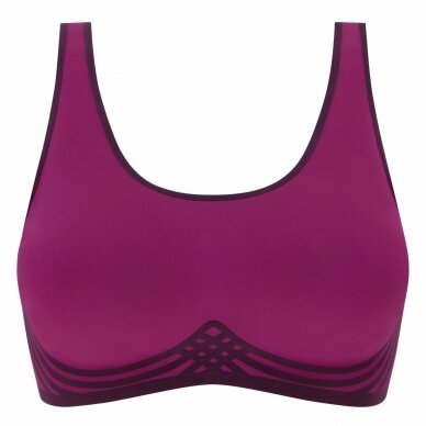 Clarissa Non-Wired Bra - magenta/multi 4