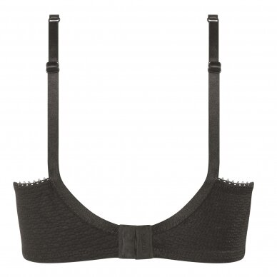 Ellen Wire-Free Bra - Black/ Nude 4