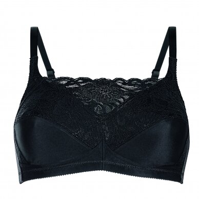 Isabel Camisole Non-wired Bra - Black