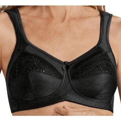 Isadora Non-wired Bra, black 1