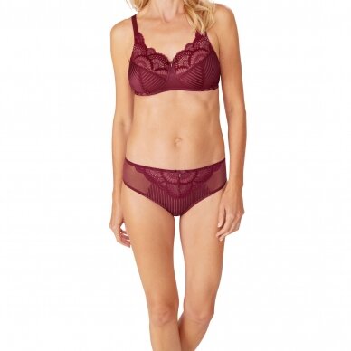 Karolina Non-Wired Padded Bra - bordo 1