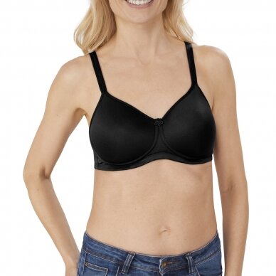 Mara Non-wired Padded Bra - dark blue