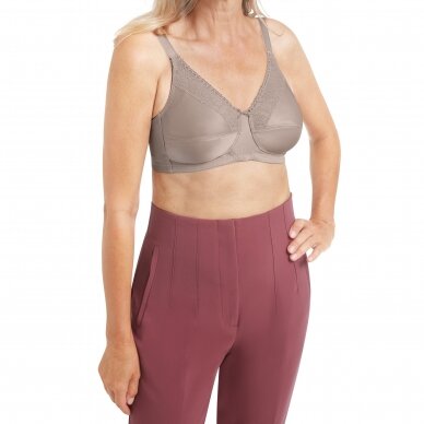 Nancy Non-wired Bra - brown