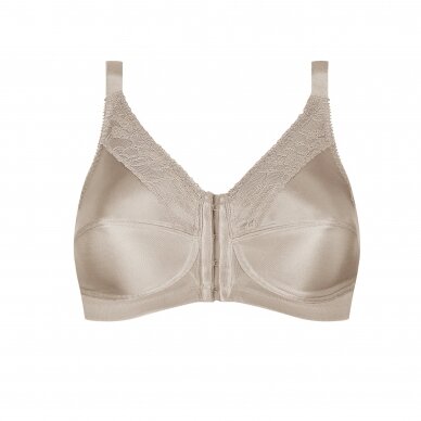 Nancy Non-wired Front Closure Bra - Light Sand 3