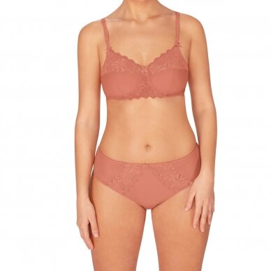 Natural Moment Padded Wire-Free Bra - Faded Rose