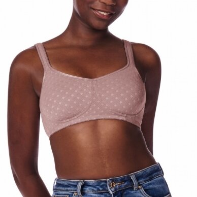 Tiana Non-Wired Bra - mauve