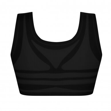 Lymph Flow Front Closure Soft Bra - Black 5