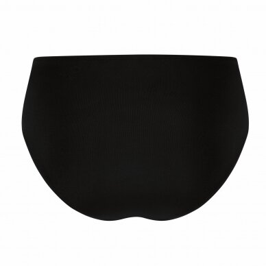 Lanzarote High-Waist Bikini Bottom - black/white 3