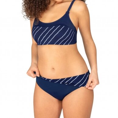 Timeless Chic High-Waist Swim Brief