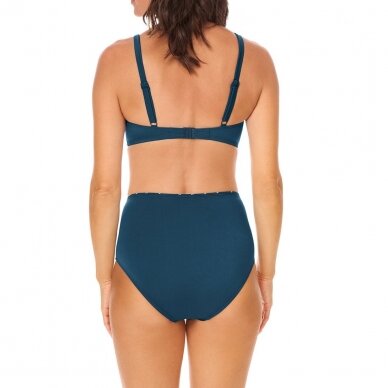 Timeless Chic High-Waist Swim Brief - Dark teal 5