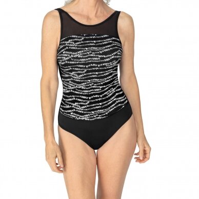 Reflection Half Bodice High Neckline Swimsuit