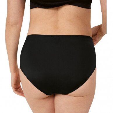 Mykonos High Waist Bikini Bottoms - black 1