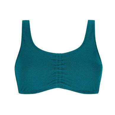 Tulum Non-Wired Bikini Top - teal 2