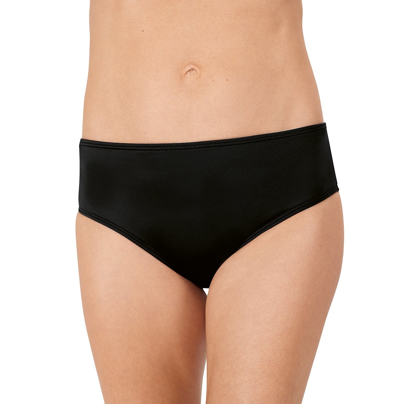 Faro Mid-Height Bikini Bottom - black