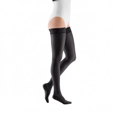 Compression socks Sheer & Soft thigh-length stocking with close toes 1