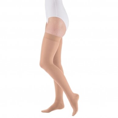 Compression socks Mediven Elegance thigh-length stocking with close toes 1