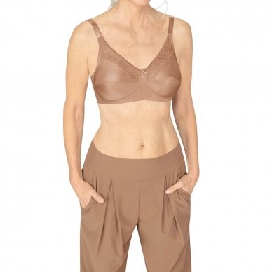 Nancy Non-wired Bra - caramel 1