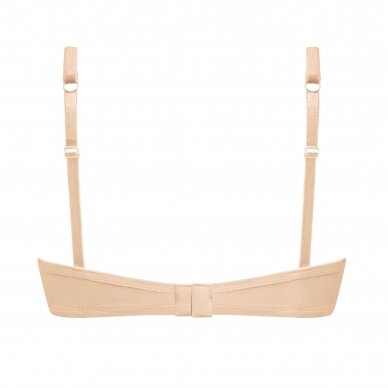 Lara Cotton Padded Wire-Free Bra - Sand 3