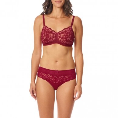 Kyra Padded Wire-Free Bra - chili/sand