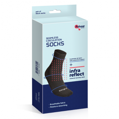 FIRMA Circulation Ankle Socks, Far Infrared Socks