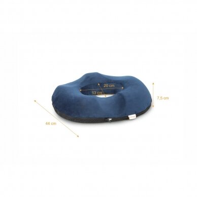 REHABILITATION CUSHION WITH A RELIEVING GAP 1