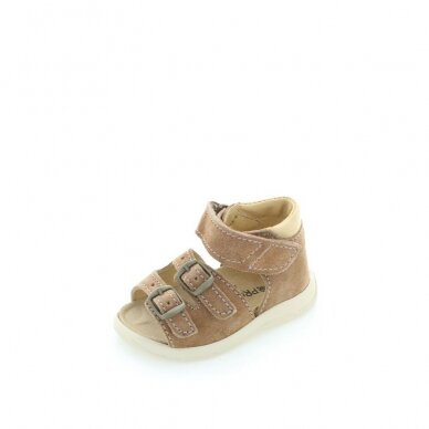 Kids orthopedic shoes brown 1