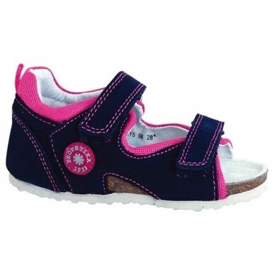 Kids orthopedic shoes blue/pink T115B