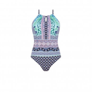 Boho Vibes One-Piece High Neck Swimsuit 6