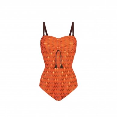 Buenos Aires One Piece swimsuit - Orange 2