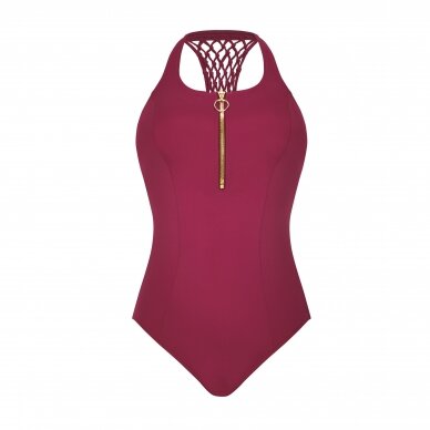 Amoena Dubai One Piece Swimsuit  - Burgundy 2