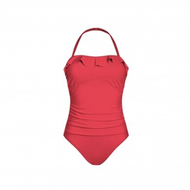 Malta Pocketed One Piece Swimsuit - RED 1